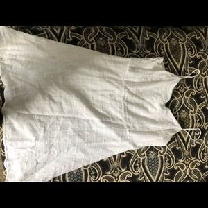 Old navy white linen dress